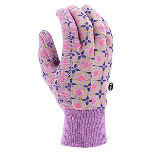 Miracle Gro Printed Jersey Gloves with Dots