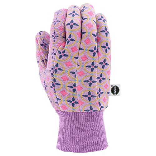 Miracle Gro Printed Jersey Gloves with Dots