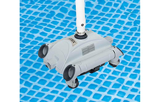 Intex 2800 GPH Above Ground Pool Sand Filter Pump and Automatic Pool Vacuum