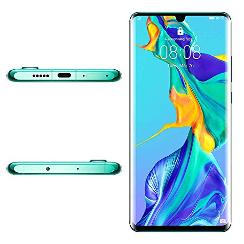 Huawei P30 Pro 128GB+8GB RAM (VOG-L29) 40MP LTE Factory Unlocked GSM Smartphone (International Version, No Warranty in the US) (Aurora)