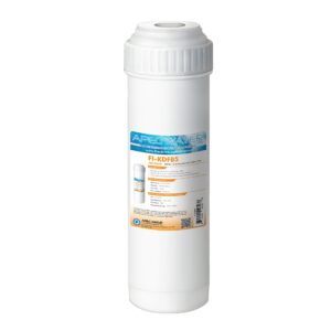 apec water systems fi-kdf85 iron and hydrogen sulfide reduction specialty water filter, 2.5"x10