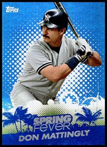 2013 topps spring fever #sf-31 don mattingly yankees mlb baseball card nm-mt
