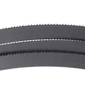 Imachinist S801224 80" x 1/2" x 24TPI Bi-Metal Band Saw Blades M42 Grade for Cutting Soft Ferrous Metal