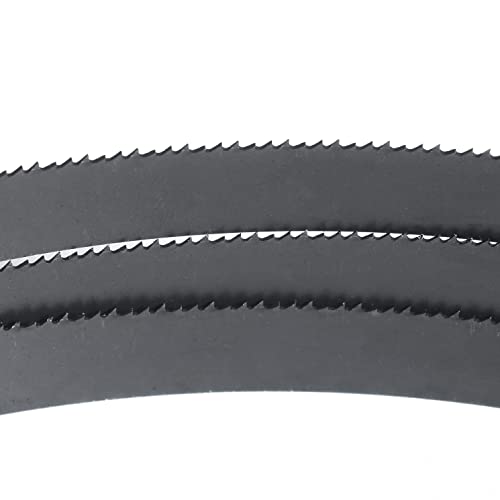 Imachinist S801224 80" x 1/2" x 24TPI Bi-Metal Band Saw Blades M42 Grade for Cutting Soft Ferrous Metal