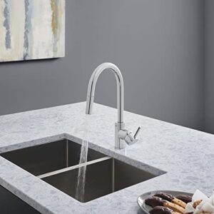 GROHE 3134910E Concetto Eco-Friendly Pull-down Bar Kitchen Faucet with sprayer Chrome