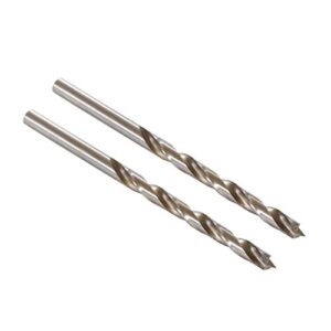 tp-5mmb - 5mm hss brad point jobber bit usa - 2 pack