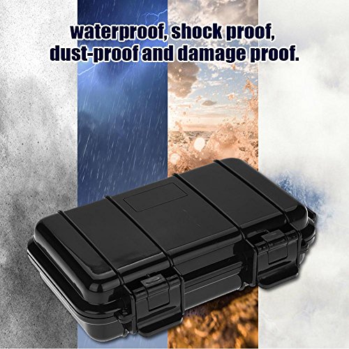 FOSA Outdoor Shockproof Box Waterproof Container Plastic Dry Storage Box with Foam Floating Survivor Dry Case Sealed Box for Outdoors(17011048mm)