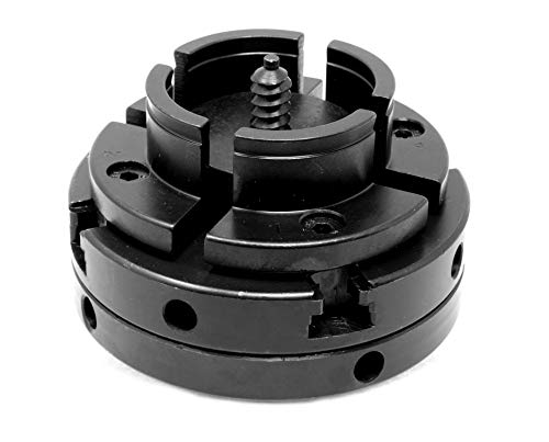 WEN LA4444 4-Inch 4-Jaw Self-Centering Chuck Set with 1-Inch x 8TPI Thread