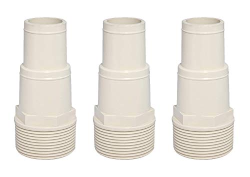 ATIE Universal 1.25"/1.5" Combo Pool Hose Adapter SPX1091Z7, SPX1091Z4 Replacement for Above-ground Pool Pump, Filter, Skimmer, Compatible with Hayward Wide Mouth Skimmer and Chlorine Feeder (3 Pack)