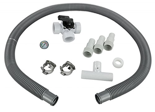 ATIE Universal 1.25"/1.5" Combo Pool Hose Adapter SPX1091Z7, SPX1091Z4 Replacement for Above-ground Pool Pump, Filter, Skimmer, Compatible with Hayward Wide Mouth Skimmer and Chlorine Feeder (3 Pack)