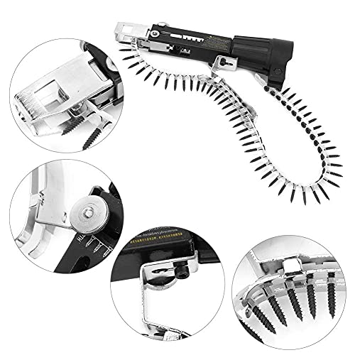 3pcs Woodwork Automatic Nail Gun Adapter Electric Drill Chain Attachment Set for Nail Gun Electric Drill
