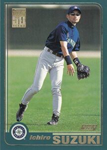 2001 topps - ichiro suzuki - seattle mariners baseball rookie card rc #726