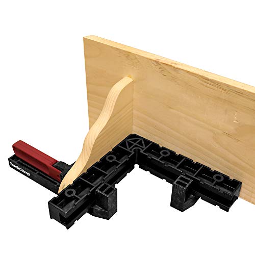 Milescraft 4012 Square Clamp Kit – 90 Degree Right Angle Corner Clamp, Right Angle Adjustable Positioning Square for Woodworking