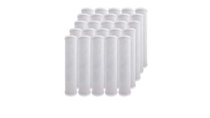 af compatible 25pk 10" x 2.5" coconut shell cto carbon block water filter for ro & whole house