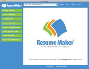resume maker for mac [mac download]