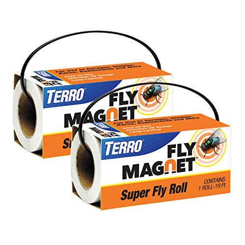 TERRO T521SR Magnet Super Fly Roll-2 Pack,White