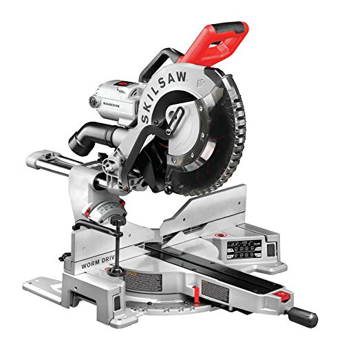 SKILSAW SPT88-01 12 In. Worm Drive Dual Bevel Sliding Miter Saw