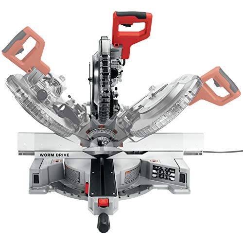 SKILSAW SPT88-01 12 In. Worm Drive Dual Bevel Sliding Miter Saw