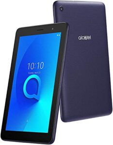 new alcatel 1t 7'' 9009g 3g gsm wifi tablet android 8gb rom + 1gb ram microsd card up to 128gb / android oreo (go edition) works worldwide & in the u.s black