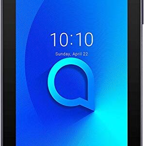 New Alcatel 1T 7'' 9009G 3G GSM WiFi Tablet Android 8GB ROM + 1GB RAM MicroSD Card up to 128GB / Android Oreo (Go Edition) Works Worldwide & in The U.S Black