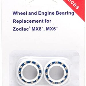 ATIE MX8 MX6 Elite Pool Cleaner Engine and Wheel Bearing R0527000 for Zodiac MX8 MX6 and MX8 Elite MX6 Elite Pool Cleaners (2 Pack)