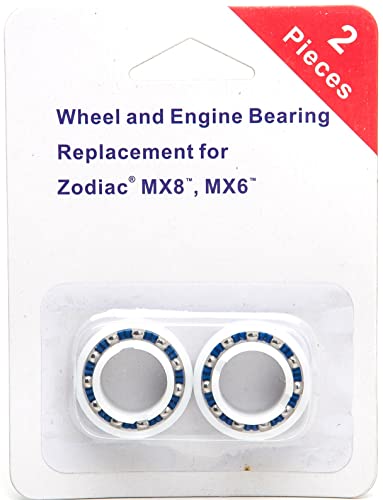 ATIE MX8 MX6 Elite Pool Cleaner Engine and Wheel Bearing R0527000 for Zodiac MX8 MX6 and MX8 Elite MX6 Elite Pool Cleaners (2 Pack)