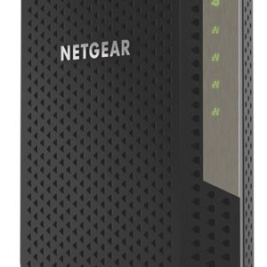 NETGEAR Nighthawk Cable Modem CM1200 - Compatible with all Cable Providers including Xfinity by Comcast, Spectrum, Cox | For Cable Plans Up to 2 Gigabits | 4 x 1G Ethernet ports | DOCSIS 3.1, Black