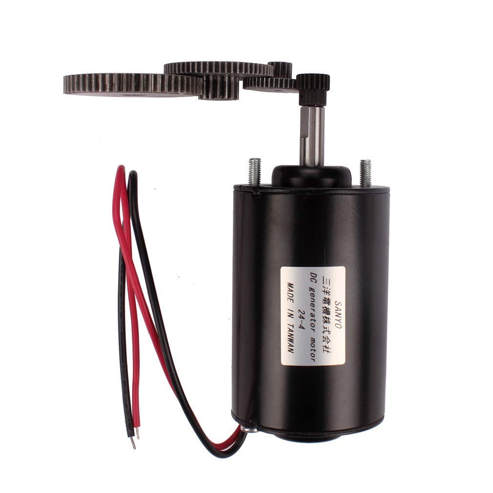 Small Wind Turbine Generator 36W 40W 12-24V DC Permanent Magnet Motor Dual Purpose 4 Gears