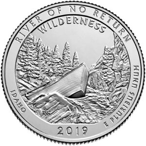 2019 D BU Frank Church River of No Return Wilderness Idaho National Park NP Quarter Choice Uncirculated US Mint