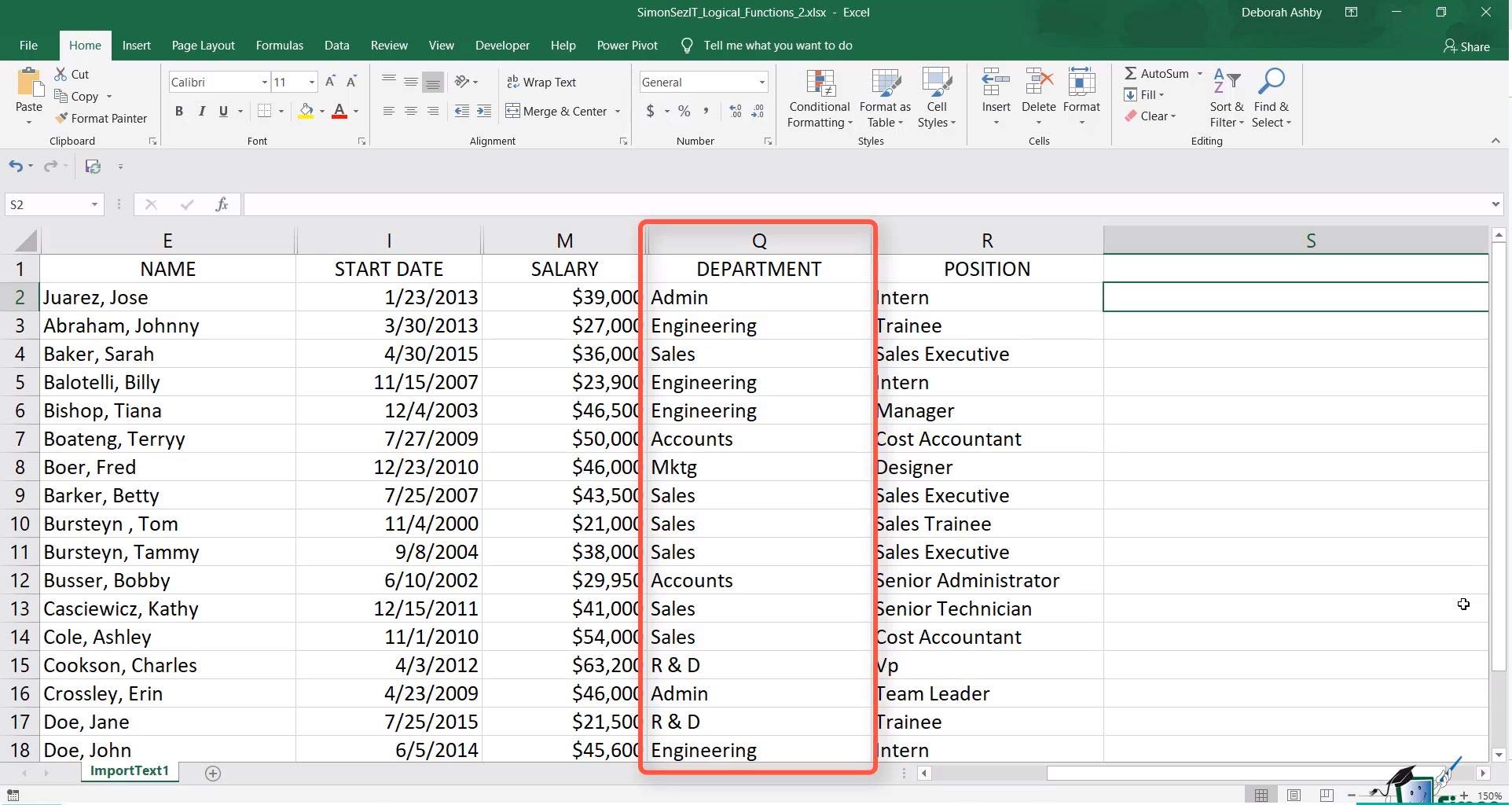 Excel 2019 Training DVD by Simon Sez IT: Excel Tutorial For Absolute Beginners to Advanced Users – Excel Course Including Exercise Files