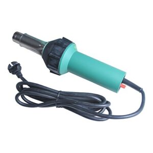 CALCA 1600W Hand Held Plastic Hot Air Welding Gun Welder Affordable Easy Grip Plastic PVC Hot Air Gas Gun Welding Gun Tool (110V)