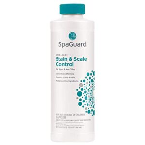 spaguard spa stain/scale control - quart (full original pack)