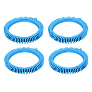 ar-pro replacement tires with super hump | compatible with poolvergnuegen 896584000-143, fits select poolvergnuegen/hayward phoenix cleaners, 4-pack