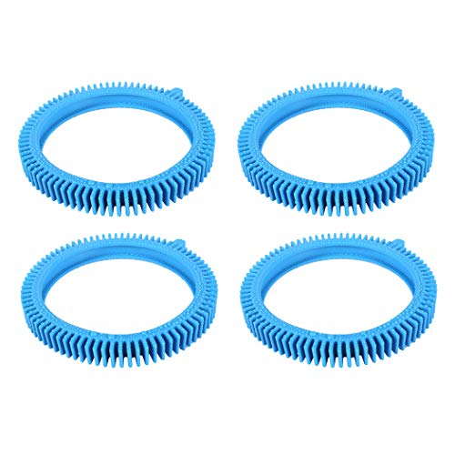 AR-PRO Replacement Tires with Super Hump | Compatible with Poolvergnuegen 896584000-143, Fits Select Poolvergnuegen/Hayward Phoenix Cleaners, 4-Pack