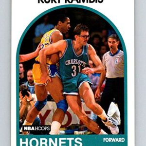 1989-90 Hoops Basketball #246 Kurt Rambis Charlotte Hornets Official NBA Trading Card