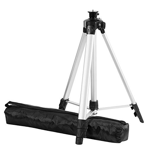 Firecore Adjustable 60-inch Aluminum Alloy Laser Tripod, with Bubble Level and Extra 5/8"-11 Tripod Adapter-FT1500D