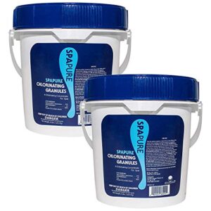purespa spapure chlorinating granules (4 lb) (2 pack)