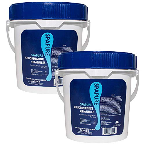 PureSpa SpaPure Chlorinating Granules (4 lb) (2 Pack)