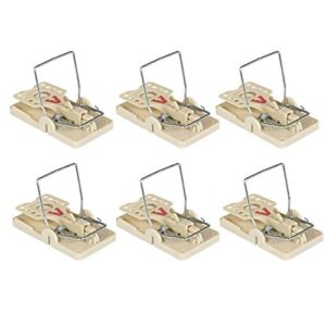 victor m143ssr 2-pack power-kill mouse 6 traps, tan