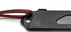 BIG IDEA DESIGN TPT Slide : Titanium Pocket Tool (Matte Black)