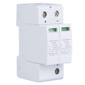 2p surge protective device dc voltage surge arrester device surge low-voltag arrester device (2p20ka)