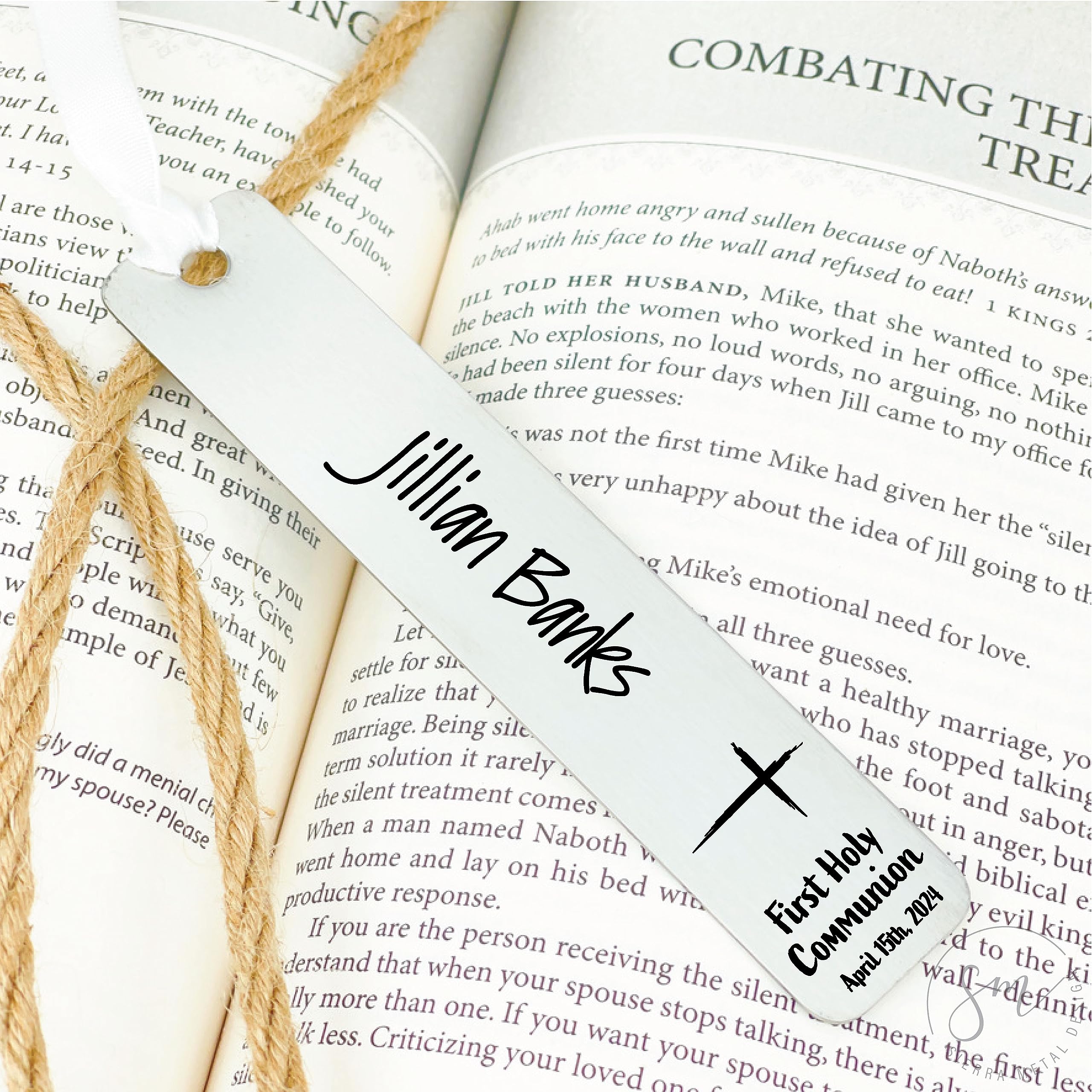 First Communion Bookmark Gift First Holy Communion Bookmark Personalized Bookmark Communion Present Communion Gift For Girl 1st Boy Gift 1STCOM-BOOK