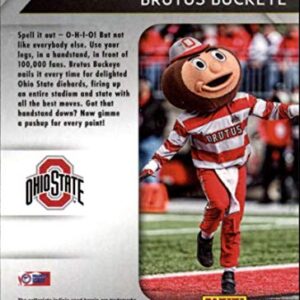 2019 Panini Prizm Draft Picks #14 Brutus Buckeye Ohio State Buckeyes Football Card