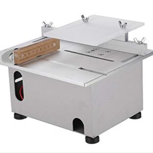 BACHIN Upgrade Version Table Saw Mini Precision Saws DIY Wood Working Lathe Polisher Drilling Machine for Handmade Wooden Model Crafts, Printed Circuit Board Cutting