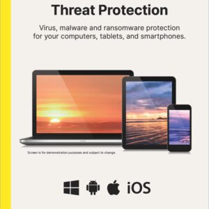 Norton 360 Premium, 2024 Ready, Antivirus software for 10 Devices with Auto Renewal - Includes VPN, PC Cloud Backup & Dark Web Monitoring [Key card]