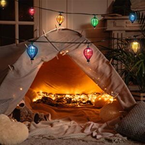 11FT String Lights with 10 Bulbs Backyard Patio Lights String Lights,Hanging Indoor/Outdoor String Lights for Bistro Tents Market Cafe Gazebo Porch Letters Party Deco