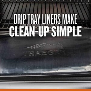 Traeger Pro 575/ Pro 22 Drip Tray Liner 5-Pack,Silver
