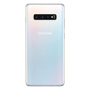 Samsung Galaxy S10+ Plus 128GB+8GB RAM SM-G975F/DS Dual Sim 6.4" LTE Factory Unlocked Smartphone International Model (Prism White)