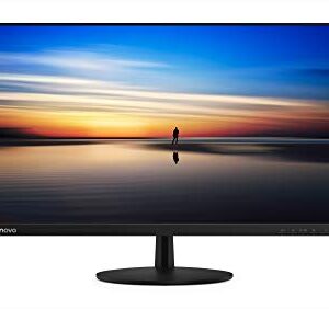 Lenovo L27M-28 27-Inch FHD LED Backlit LCD USB Type-C Monitor, FreeSync, Wide Angle, Narrow Bezel, 75Hz, 4ms, Vesa Mount Capable, 65E6KAC1US, Black