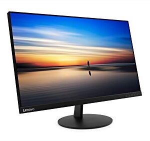 Lenovo L27M-28 27-Inch FHD LED Backlit LCD USB Type-C Monitor, FreeSync, Wide Angle, Narrow Bezel, 75Hz, 4ms, Vesa Mount Capable, 65E6KAC1US, Black